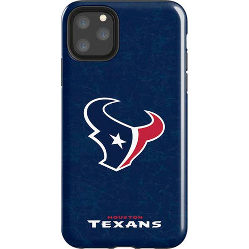 NFL Houston Texans Distressed iPhone 11 Pro Max Impact Case