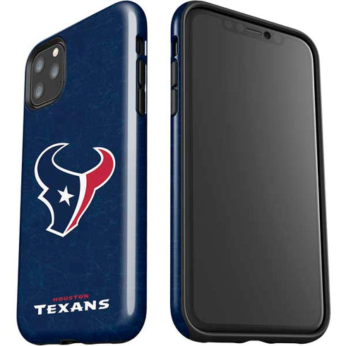 NFL Houston Texans Distressed iPhone 11 Pro Max Impact Case