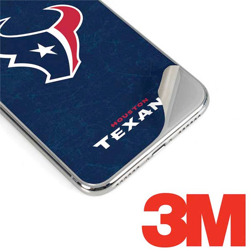 NFL Houston Texans Distressed iPhone 11 Pro Max Skin