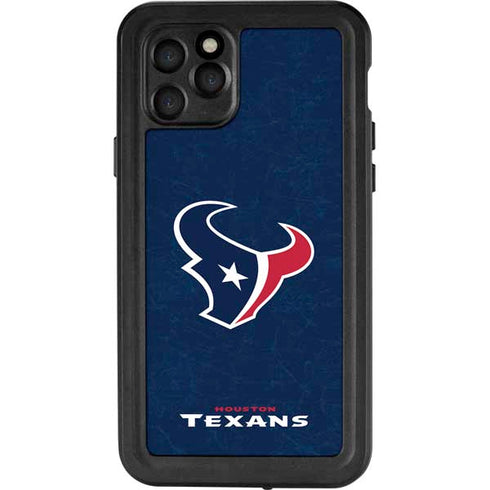 NFL Houston Texans Distressed iPhone 11 Pro Waterproof Case