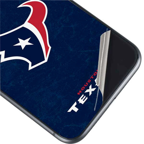 NFL Houston Texans Distressed iPhone 11 Skin