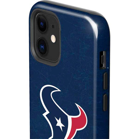 NFL Houston Texans Distressed iPhone 12 Impact Case