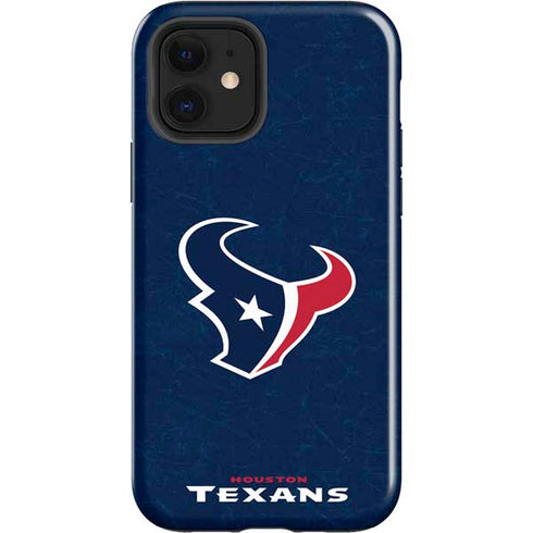 NFL Houston Texans Distressed iPhone 12 Impact Case