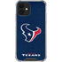 NFL Houston Texans Distressed iPhone 12 Mini Clear Case