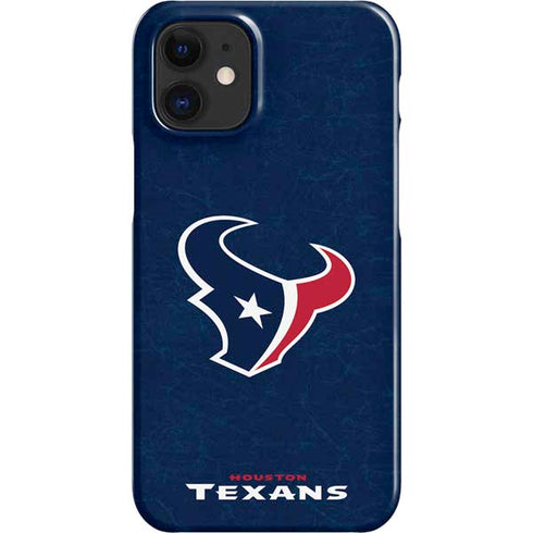 NFL Houston Texans Distressed iPhone 12 Mini Lite Case