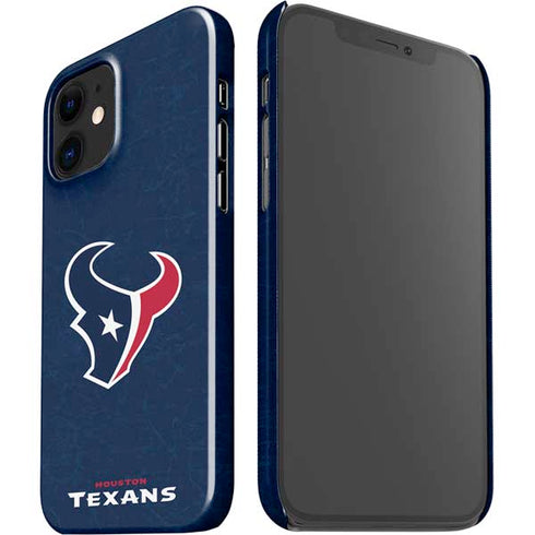 NFL Houston Texans Distressed iPhone 12 Mini Lite Case