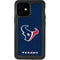 NFL Houston Texans Distressed iPhone 12 Mini Waterproof Case