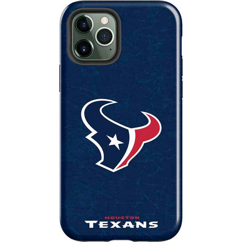 NFL Houston Texans Distressed iPhone 12 Pro Impact Case