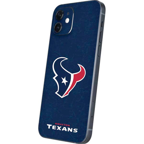 NFL Houston Texans Distressed iPhone 12 Skin