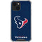 NFL Houston Texans Distressed iPhone 13 Mini Clear Case