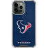 NFL Houston Texans Distressed iPhone 13 Pro Max Clear Case