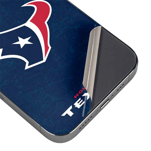 NFL Houston Texans Distressed iPhone 13 Pro Max Skin