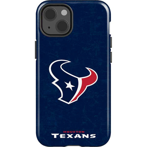 NFL Houston Texans Distressed iPhone 15 Impact Case