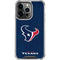 NFL Houston Texans Distressed iPhone 15 Pro Clear Case