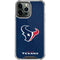 NFL Houston Texans Distressed iPhone 15 Pro Max Clear Case