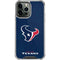 NFL Houston Texans Distressed iPhone 14 Pro Max Clear Case
