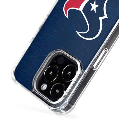 NFL Houston Texans Distressed iPhone 15 Pro Max MagSafe Case