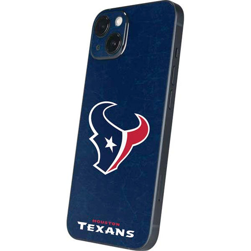 NFL Houston Texans Distressed iPhone 14 Skin