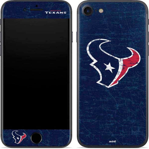 NFL Houston Texans Distressed iPhone 7 Skin