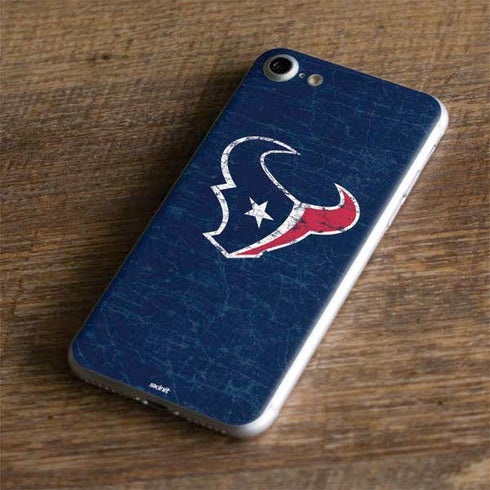 NFL Houston Texans Distressed iPhone 7 Skin