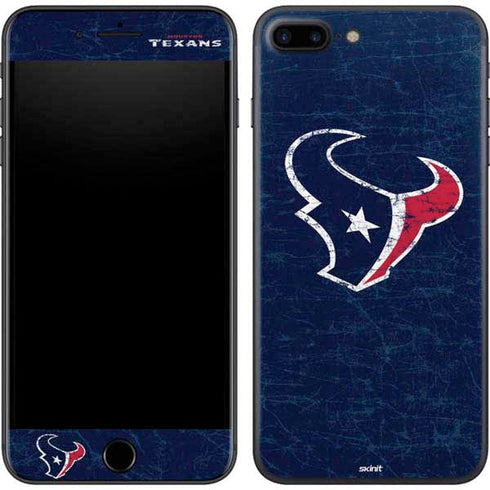NFL Houston Texans Distressed iPhone 8 Plus Skin