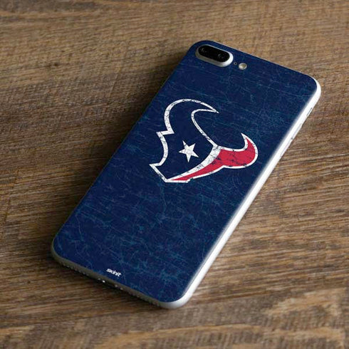 NFL Houston Texans Distressed iPhone 8 Plus Skin