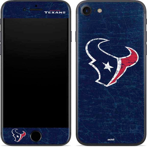 NFL Houston Texans Distressed iPhone SE (2nd & 3rd Gen) Skin