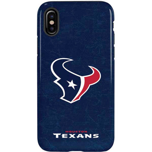 NFL Houston Texans Distressed iPhone X Pro Case