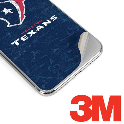 NFL Houston Texans Distressed iPhone XR Skin