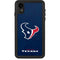 NFL Houston Texans Distressed iPhone XR Waterproof Case