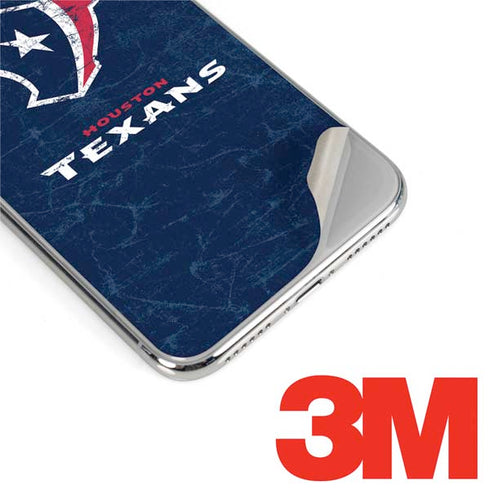 NFL Houston Texans Distressed iPhone XS Max Skin