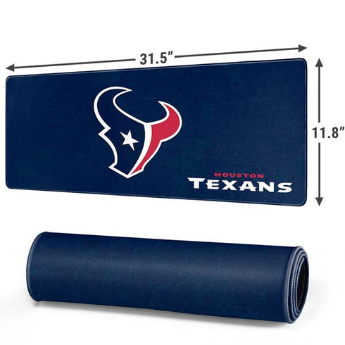 NFL Houston Texans Distressed Gaming Mouse Pad