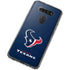 NFL Houston Texans Distressed LG K51/Q51 Clear Case