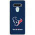 NFL Houston Texans Distressed LG Stylo 6 Clear Case