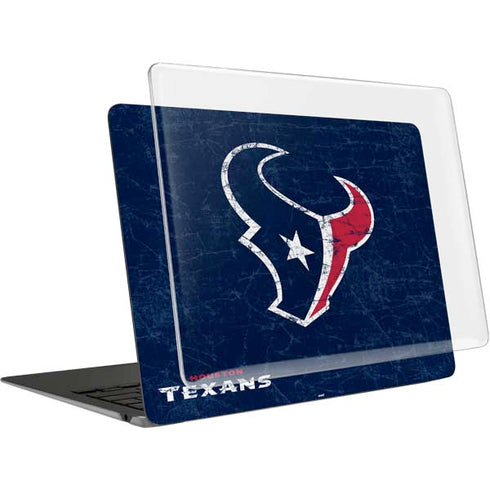 NFL Houston Texans Distressed MacBook Air 13in M1 (2021) Case plus Skin