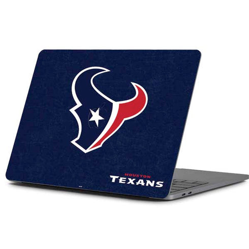 NFL Houston Texans Distressed Apple MacBook Pro 13-inch Skin