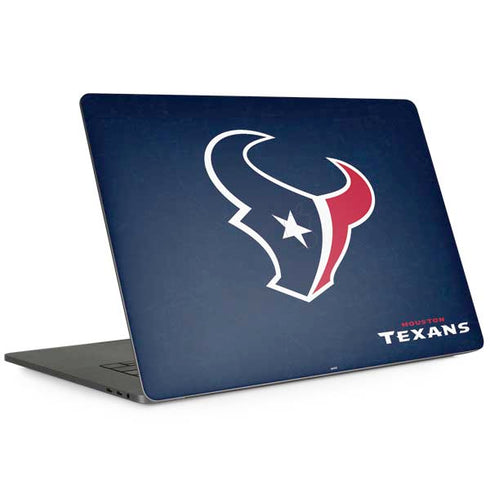 NFL Houston Texans Distressed Apple MacBook Pro 15-inch Skin