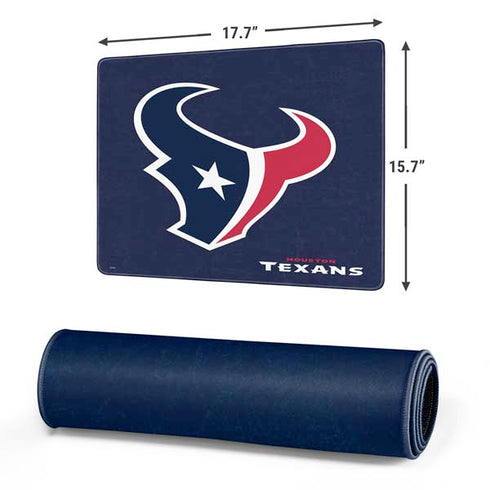 NFL Houston Texans Distressed Gaming Mouse Pad
