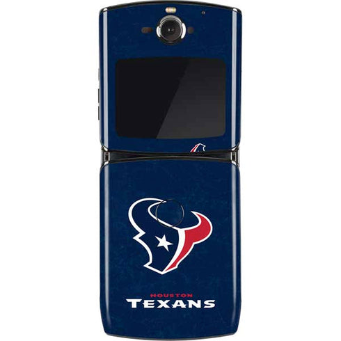 NFL Houston Texans Distressed Motorola RAZR Skin