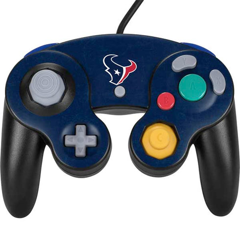 NFL Houston Texans Distressed Nintendo GameCube Controller Skin