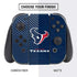 NFL Houston Texans Distressed Nintendo Switch Bundle Skin