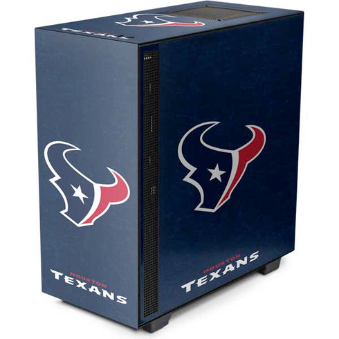 NFL Houston Texans Distressed NZXT H510 Compact ATX Mid-Tower Case Skin
