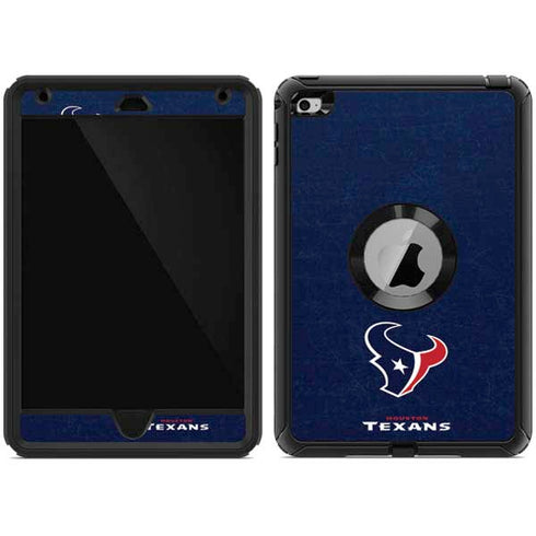 NFL Houston Texans Distressed Otterbox Defender iPad Skin