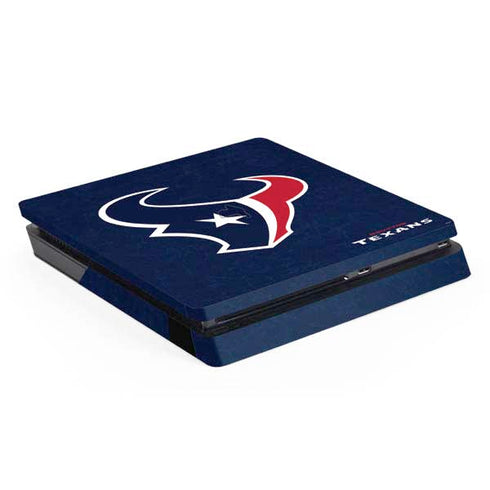 NFL Houston Texans Distressed PS4 Slim Skin