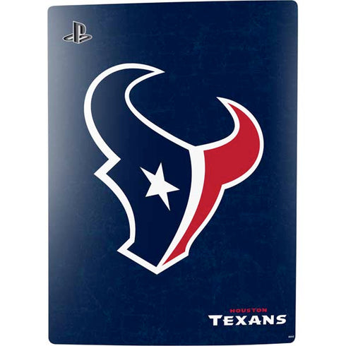 NFL Houston Texans Distressed PS5 Digital Edition Bundle Skin