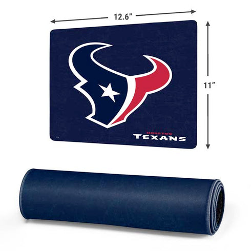 NFL Houston Texans Distressed Gaming Mouse Pad