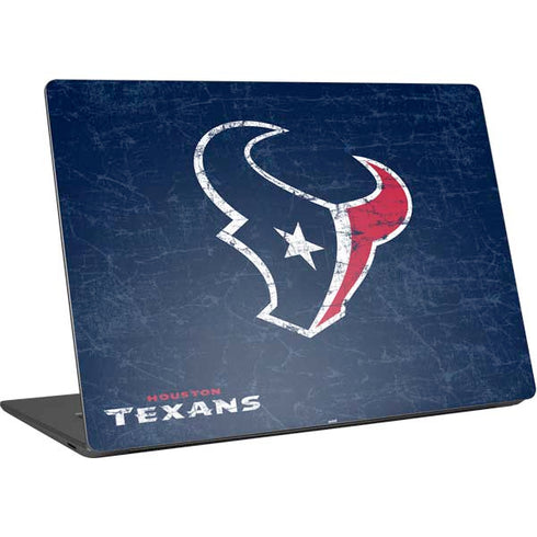 NFL Houston Texans Distressed Surface Laptop 4 15in Skin