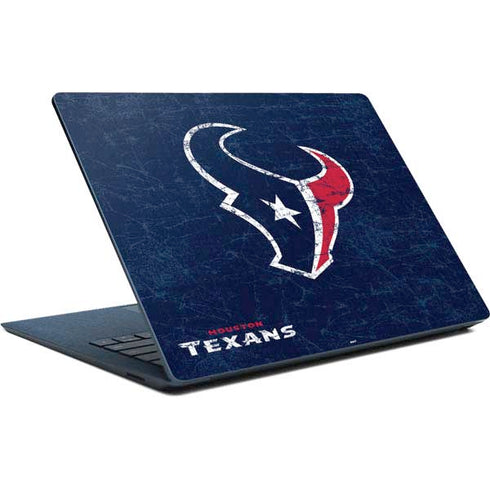 NFL Houston Texans Distressed Surface Laptop Skin