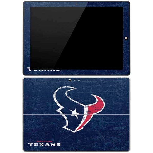NFL Houston Texans Distressed Surface Pro 3 Skin