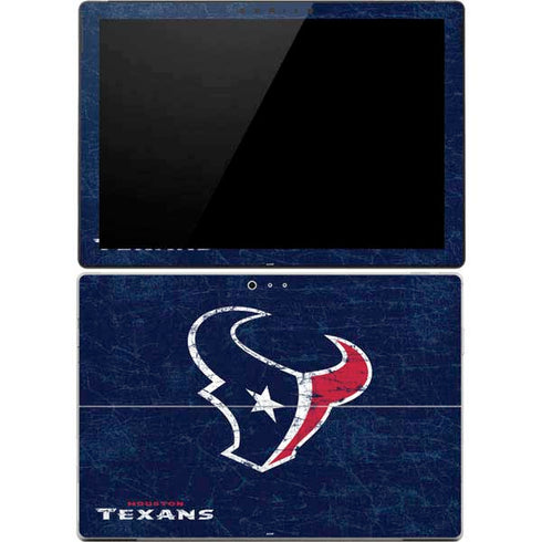 NFL Houston Texans Distressed Surface Pro 4 Skin